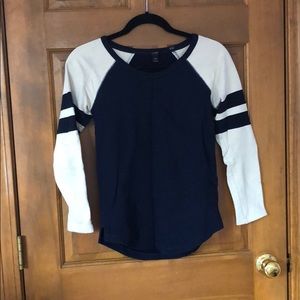 J. Crew Baseball Crew Neck Sweater